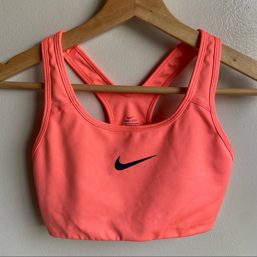 Nike Dri Fit Small Sports Bra Pink
